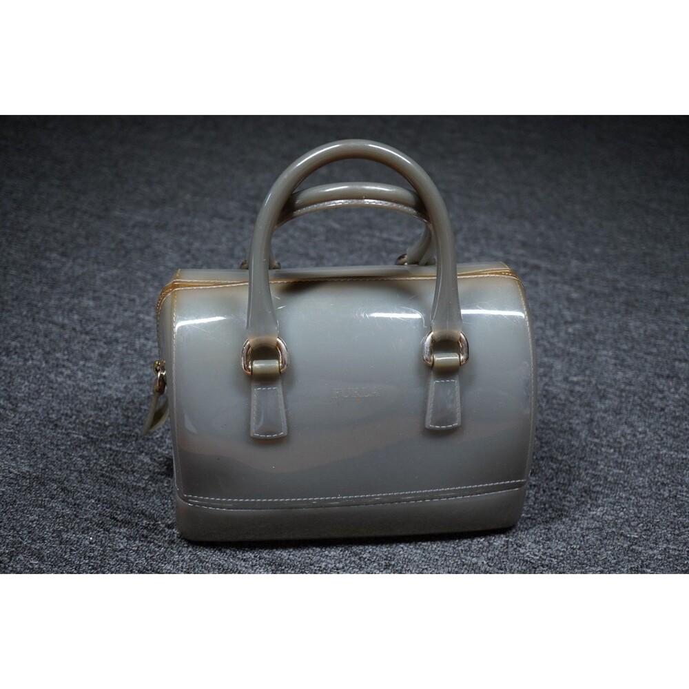 Green Furla candy bag Made in Italy